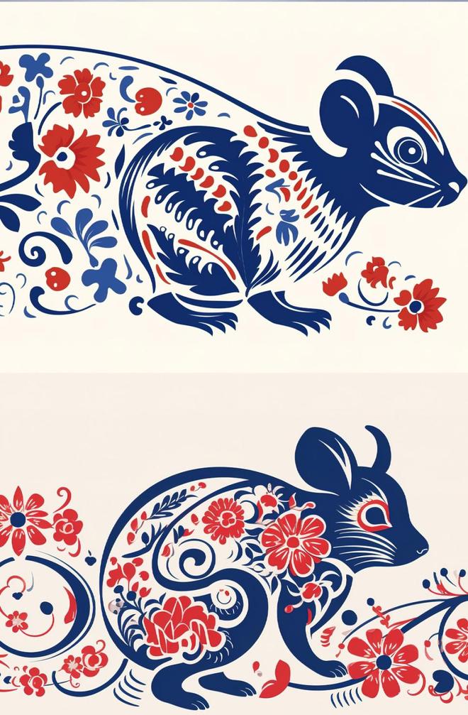 风雨同舟向前行，生肖鼠的坚韧与智慧